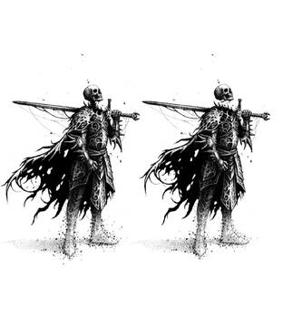 Skeleton knight